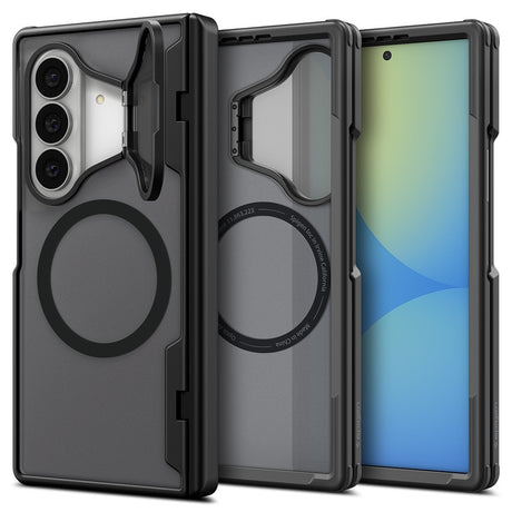 Spigen Samsung Galaxy Z Fold 8 Ultra Kuori Optik Armor Pro MagFit Musta