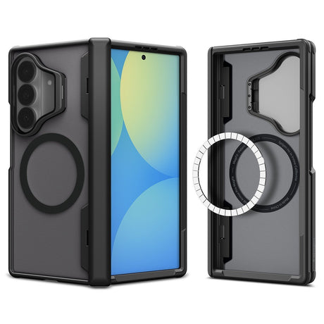 Spigen Samsung Galaxy Z Fold 8 Ultra Kuori Optik Armor Pro MagFit Musta