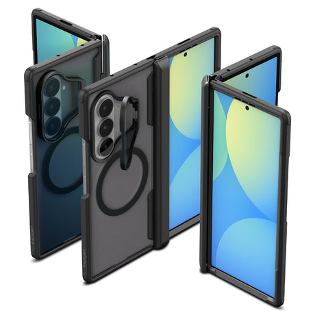 Spigen Samsung Galaxy Z Fold 8 Ultra Kuori Optik Armor Pro MagFit Musta