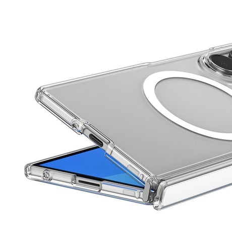 Spigen Samsung Galaxy Z Fold 8 Ultra Skal Ultra Hybrid Pro MagFit Clear White