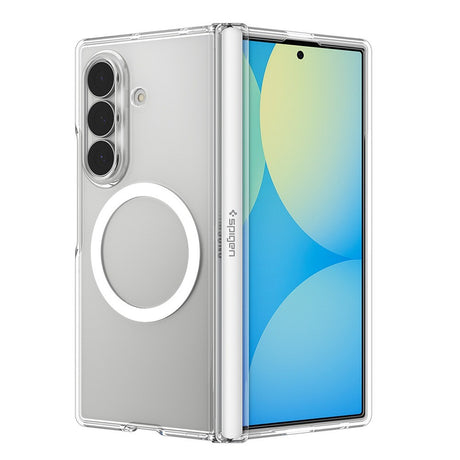 Spigen Samsung Galaxy Z Fold 8 Ultra Skal Ultra Hybrid Pro MagFit Clear White
