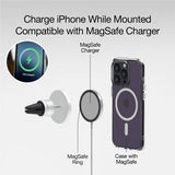 Just Mobile Alumiininen autopidike AluDisk Go MagSafe
