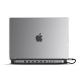 Satechi Dual Dock Stand -telakointiasema NVMe SSD -kotelolla