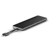 Satechi Dual Dock Stand -telakointiasema NVMe SSD -kotelolla