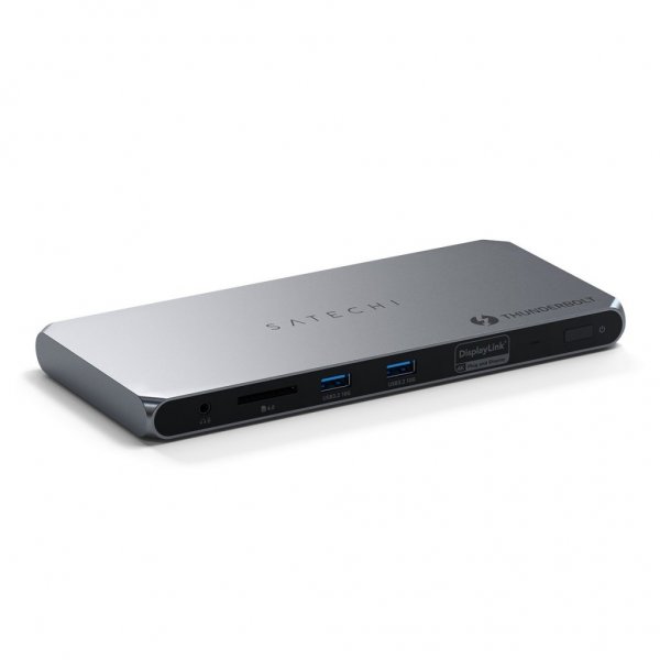 Satechi Thunderbolt 4 -telakointiasema DisplayLinkillä