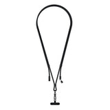 Satechi OntheGo Lanyard-kaapeli USB-C 1.5m Musta