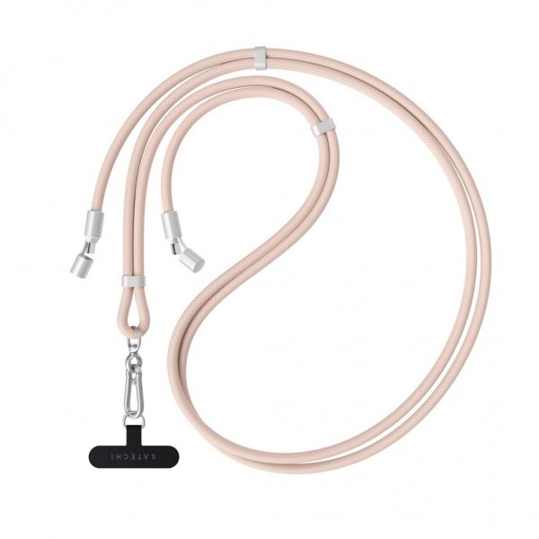 Satechi OntheGo Lanyard-kaapeli USB-C 1.5m Desert Rose