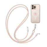 Satechi OntheGo Lanyard-kaapeli USB-C 1.5m Desert Rose