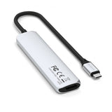 Satechi 6-in-1 USB-C Slim Multiport -sovitin, hopea