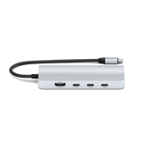 Satechi USB-C Multiport-adapteri 8K Ethernet V3, hopea