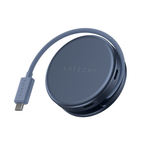 Satechi OntheGo 5-in-1 Multiport Adapterit USB-hub Indigo