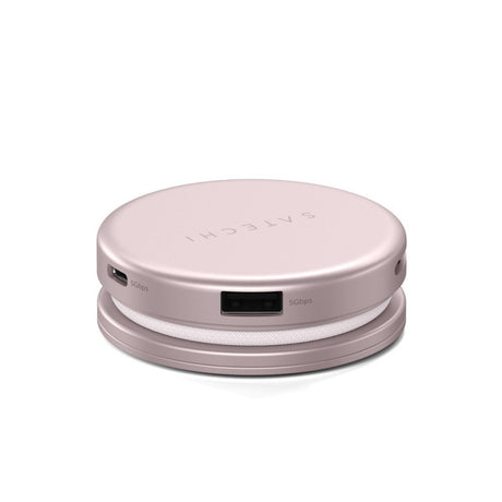 Satechi OntheGo 5-in-1 Multiport Adapterit USB-hub Blush