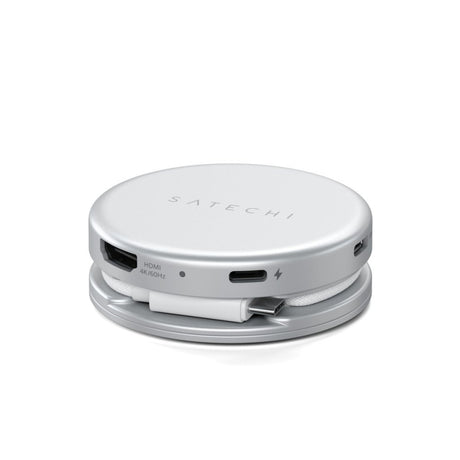 Satechi OntheGo 5-in-1 Multiport Adapterit USB-hub Hopea