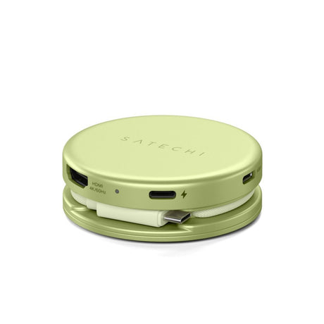 Satechi OntheGo 5-in-1 Multiport Adapterit USB-hub Citrus