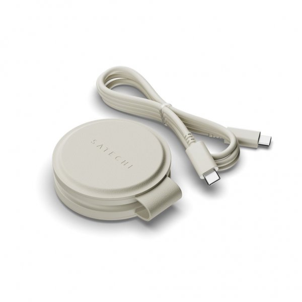 Satechi On-The-Go 2-in-1 langaton laturi Hiekka