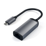 Satechi Type-C Gigabit Ethernet -sovitin, tähtiharmaa
