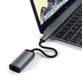 Satechi Type-C Gigabit Ethernet -sovitin, tähtiharmaa