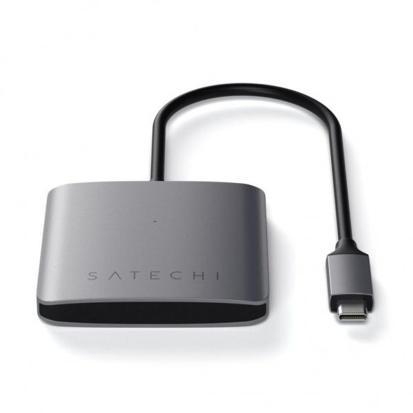 Satechi Aluminum 4-porttinen USB-C-keskitin