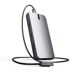 Satechi USB-C On-the-Go Multiport Adapter Space Gray