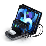 Satechi Dock5 USB-latausasema langattomalla latauksella