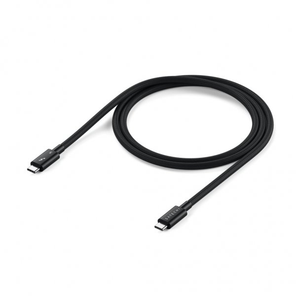 Satechi Thunderbolt 5 Pro -kaapeli 1 m, musta