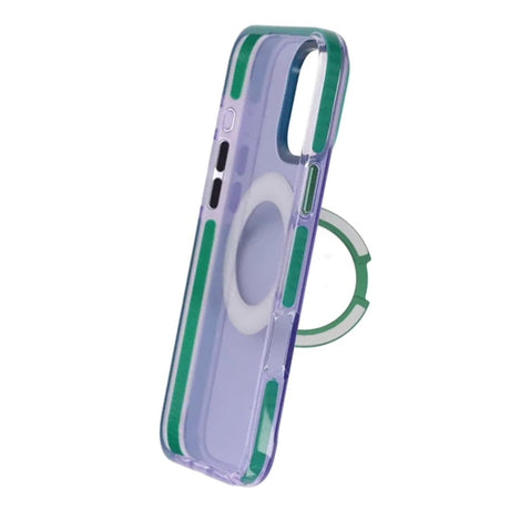 iPhone 16 Pro Max Kuori, kääntyvä jalusta, Violetti