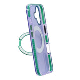iPhone 17 Kuori, kääntyvä jalusta, Violetti