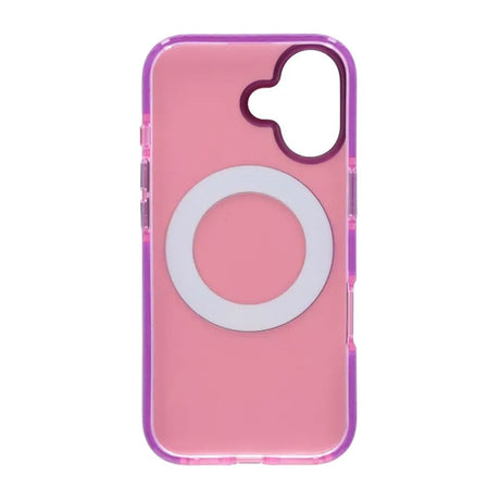iPhone 17 Kuori, kääntyvä jalusta, Vaaleanpunainen Violetti
