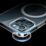 iPhone 13 Pro Kuori TPU MagSafe Iskunvaimentava Läpinäkyvä