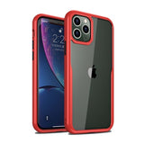 iPhone 11 Pro Max Läpinäkyvä Punainen Kuori