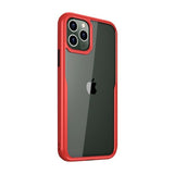 iPhone 11 Pro Max Läpinäkyvä Punainen Kuori