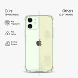 iPhone 12 Mini Kuori Iskunkestävä Läpinäkyvä