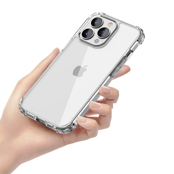 iPhone 13 Mini Iskunkestävä Läpinäkyvä Suojakuori
