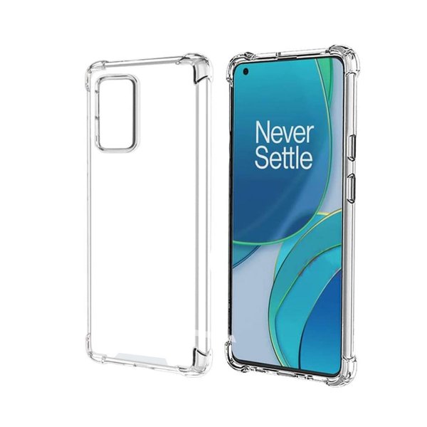 OnePlus 9 Kuoret Iskunvaimennus Läpinäkyvä