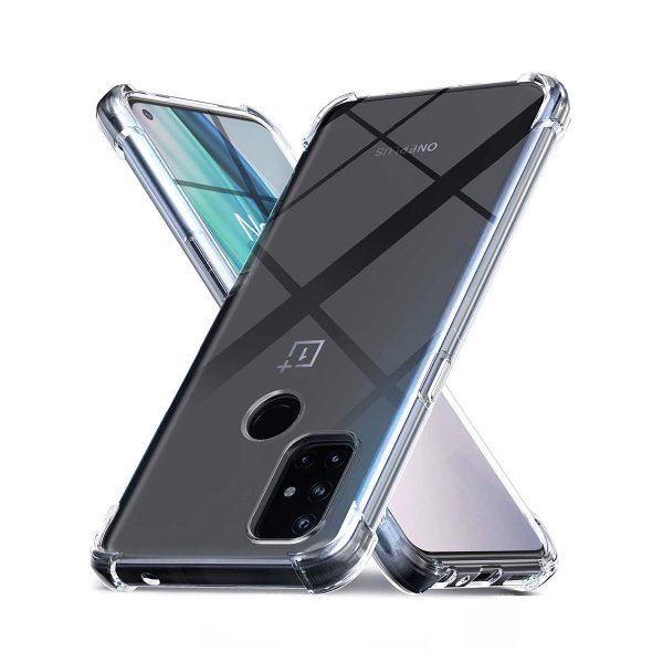 OnePlus Nord N100 Kuori Iskunkestävä Läpinäkyvä