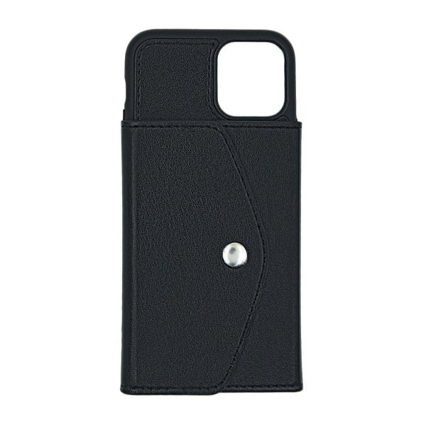 iPhone 11 Pro Max Iskunkestävä Kuori Käsilaukulla Musta