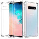 Samsung Galaxy S10 Plus Iskunkestävä Läpinäkyvä Kuori