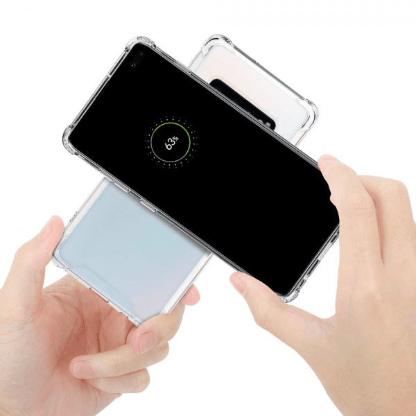 Samsung Galaxy S10 Plus Iskunkestävä Läpinäkyvä Kuori