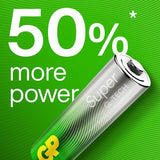 GP Super Alkaline AAA-paristo 24A/LR03 20 kpl:n pakkaus