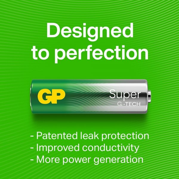 GP Super Alkaline AAA-paristo 24A/LR03 40 kpl