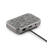 Moshi Symbus Q USB-C-keskitin Qi-latauksella