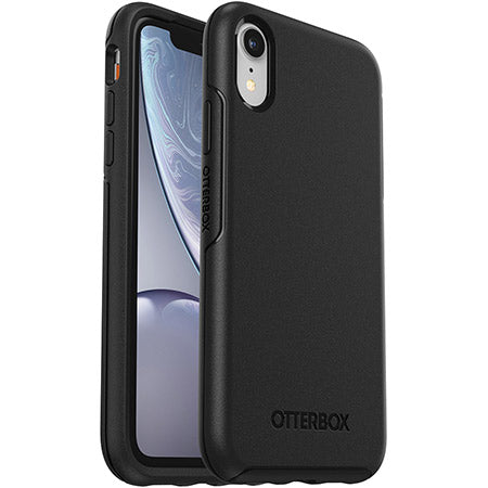 Otterbox iPhone Xr -suojakuori Symmetry Series, musta