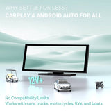 Ottocast ScreenFlow Kannettava Infotainment-näyttö autoon CarPlay/Android Auto