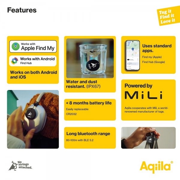 Aqiila Tagbird Polkupyörän soittokello