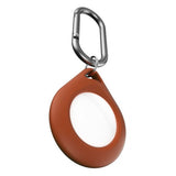 KeyBudz AirTag-pidike Secure Dock 4 kpl, ruskea