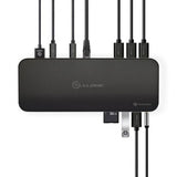 ALOGIC Telakka ThunderBolt 3 Dual Display 4K ja virtalähteellä