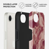 Burga iPhone 16e/iPhone 17e Tough MagSafe -suojakuori, Tender Kiss