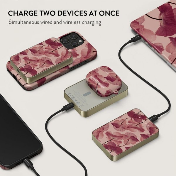Burga Powerbank MagSafe 5000 mAh Tender Kiss Kulta