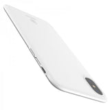 Baseus iPhone X/Xs Thin Case Valkoinen
