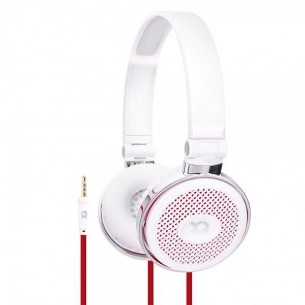 Xqisit Langalliset Over-Ear-kuulokkeet H100 3,5 mm valkoinen